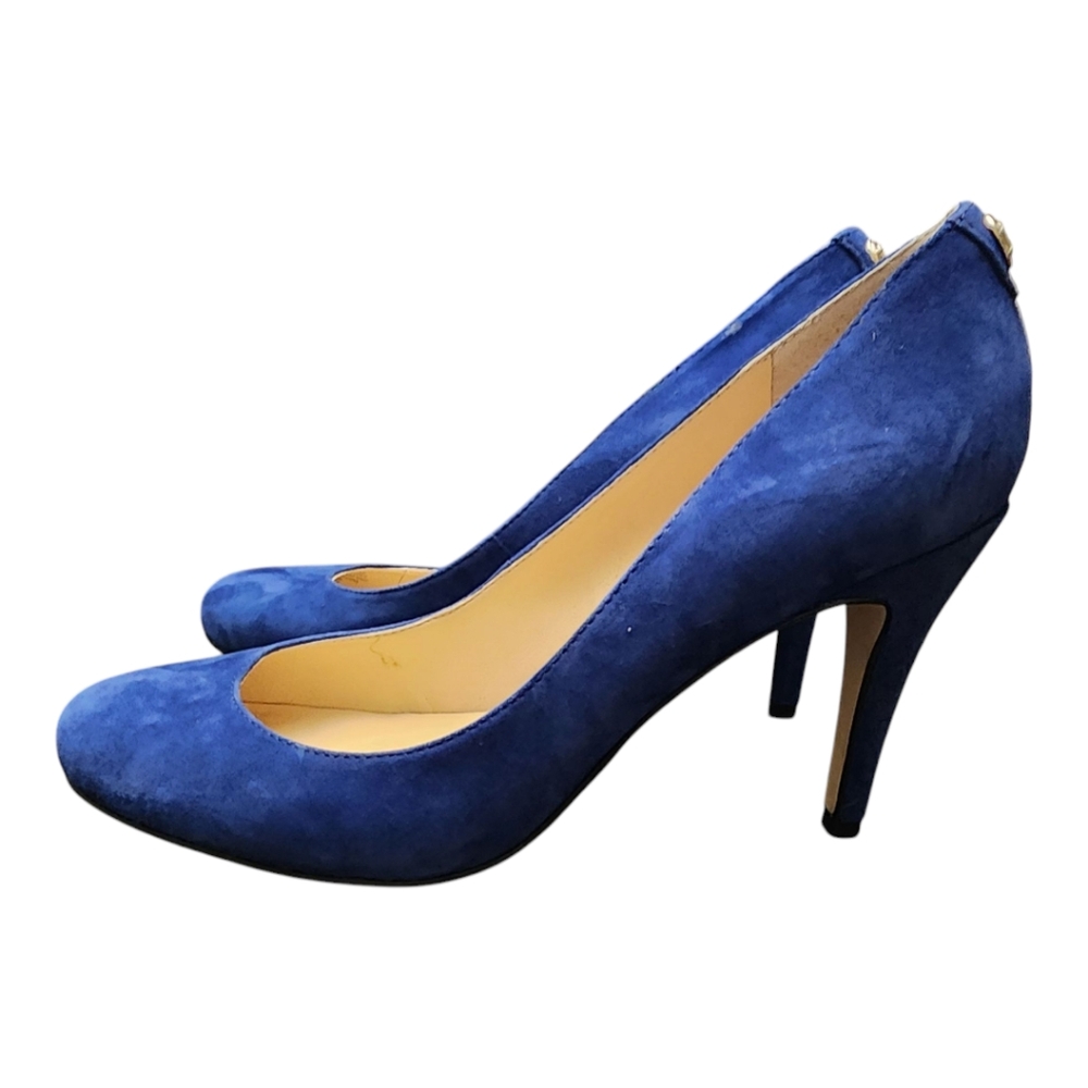 Ivanka Trump Blue Women's Suede Pumps Size 9 - Picture 4 of 10